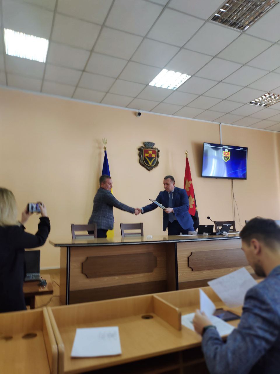 Командування  десантно-штурмових військ передало подяки депутатському корпусу Червоноградської міської ради