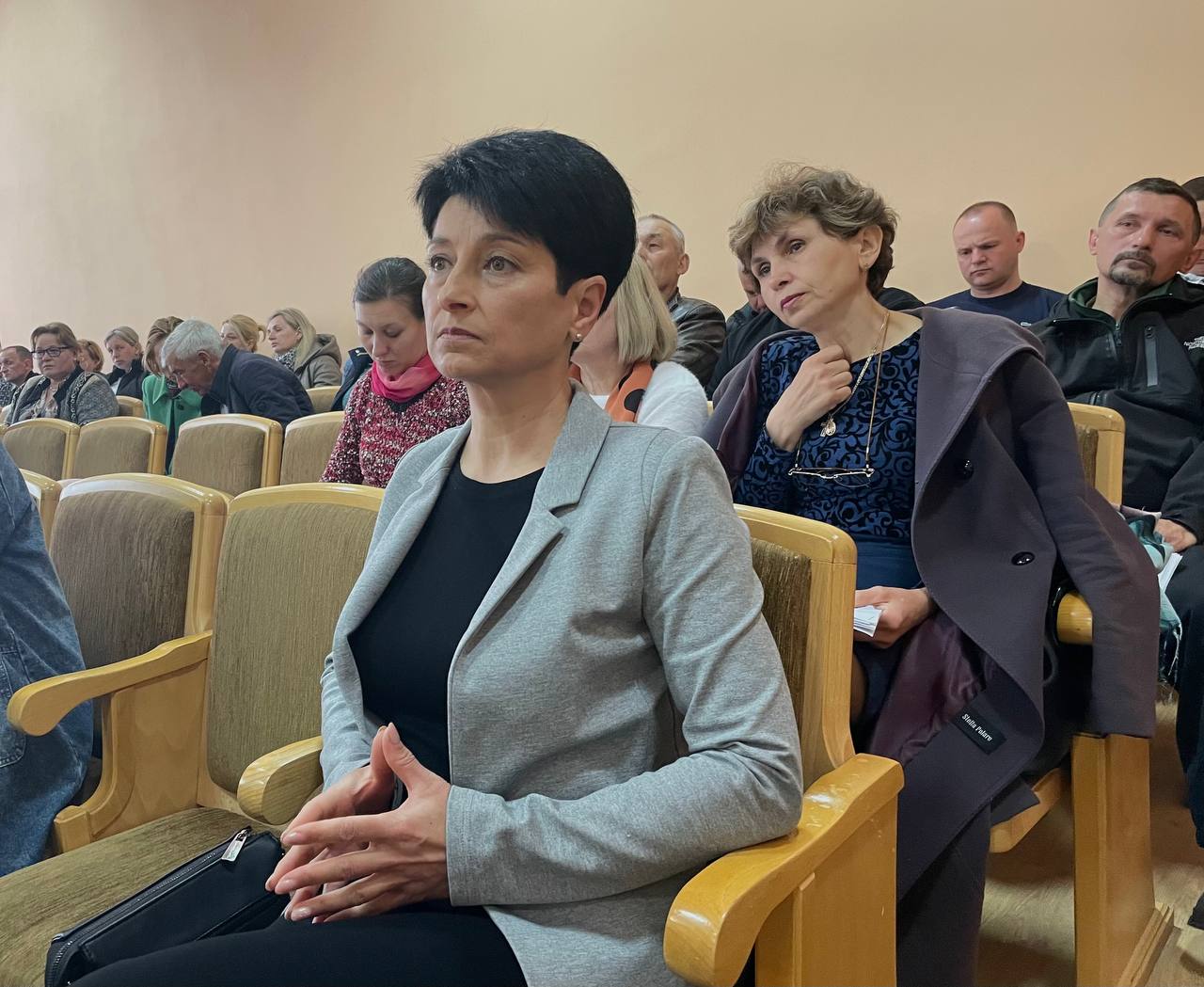 Староста Соснівки Ірина Харчук виступила з чіткою позицією проти залучення ув’язнених до роботи на шахті «Надія»