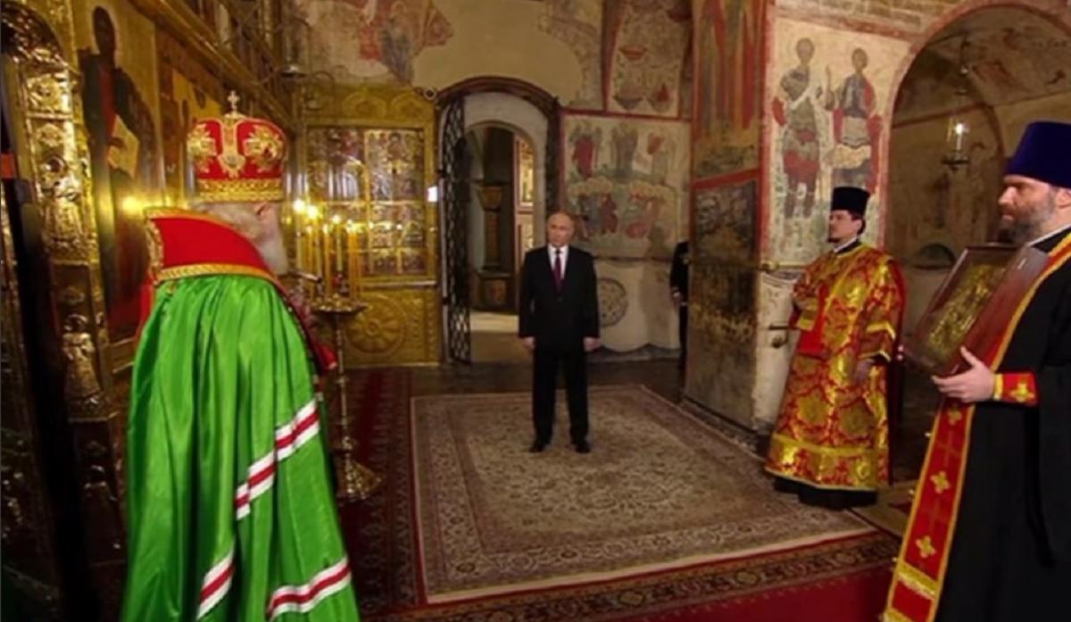 Глава РПЦ Кирило побажав Путіну правити до смерті / скріншот