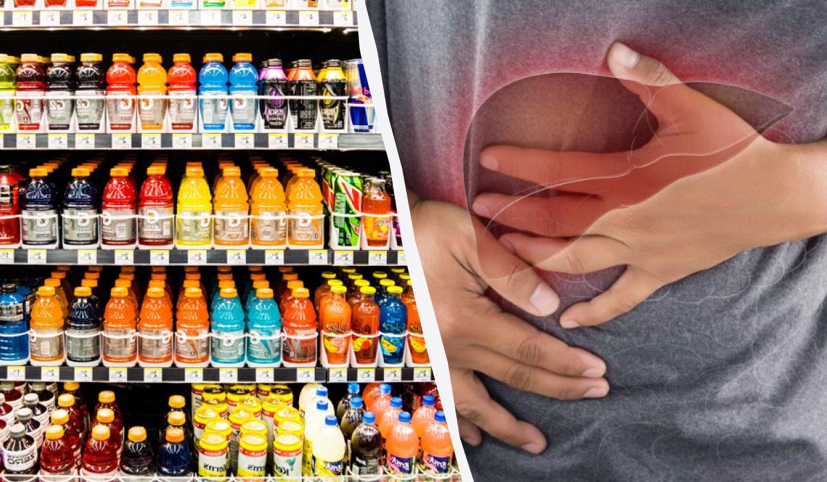 Енергетичні напої у великій кількості небезпечні для печінки / колаж УНІАН, фото ua.depositphotos.com