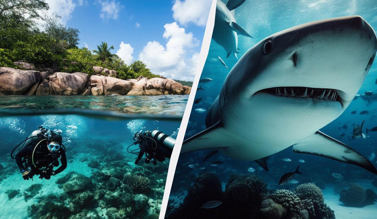 Чому акула не нападає на дайвера