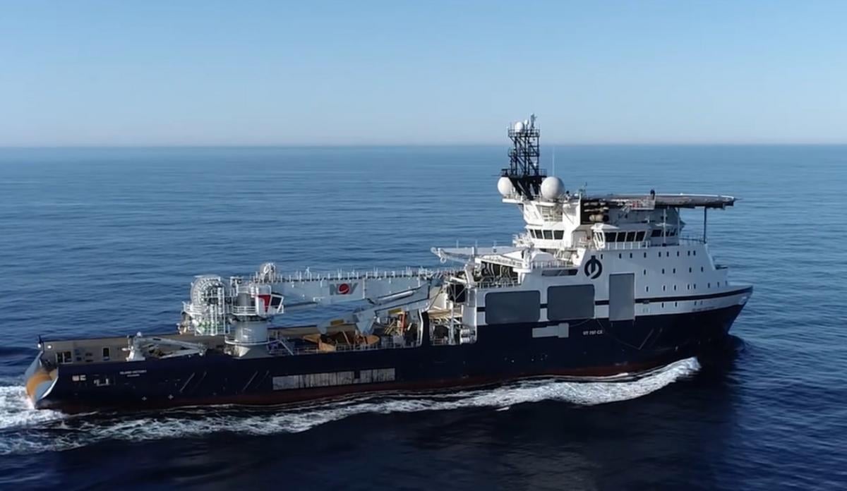 Island Victory - найпотужніший буксир у світі / скриншот