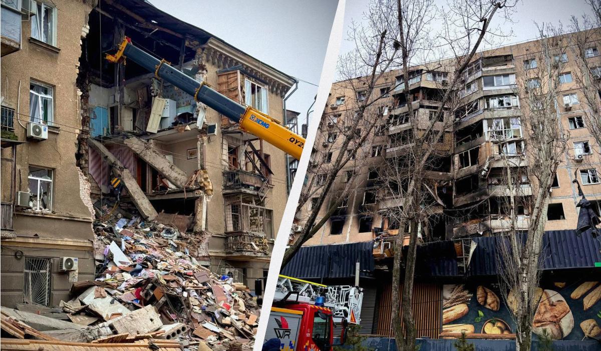 Нічна атака на Одесу: з-під завалів дістали тіло третьої жертви (фото)