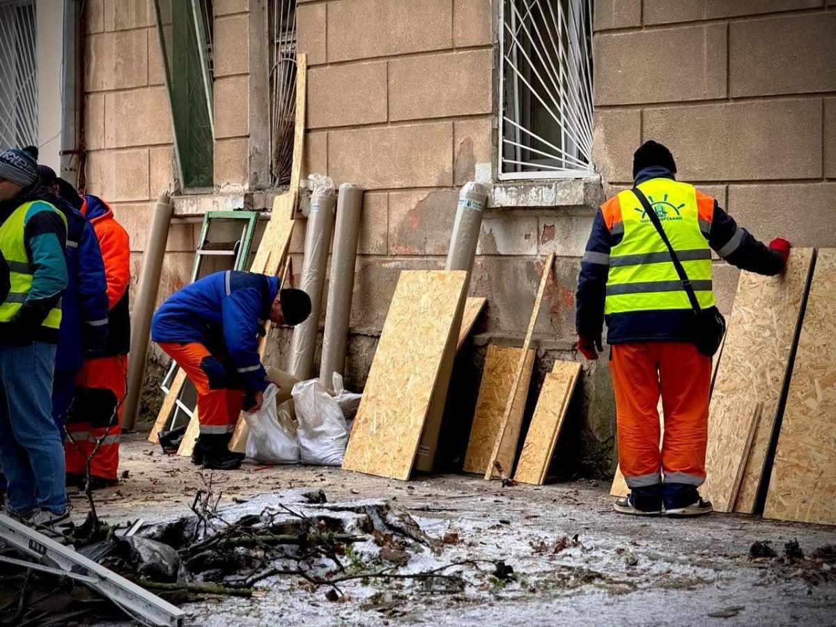 Фото Наслідки удару по Одесі 27 січня 2026