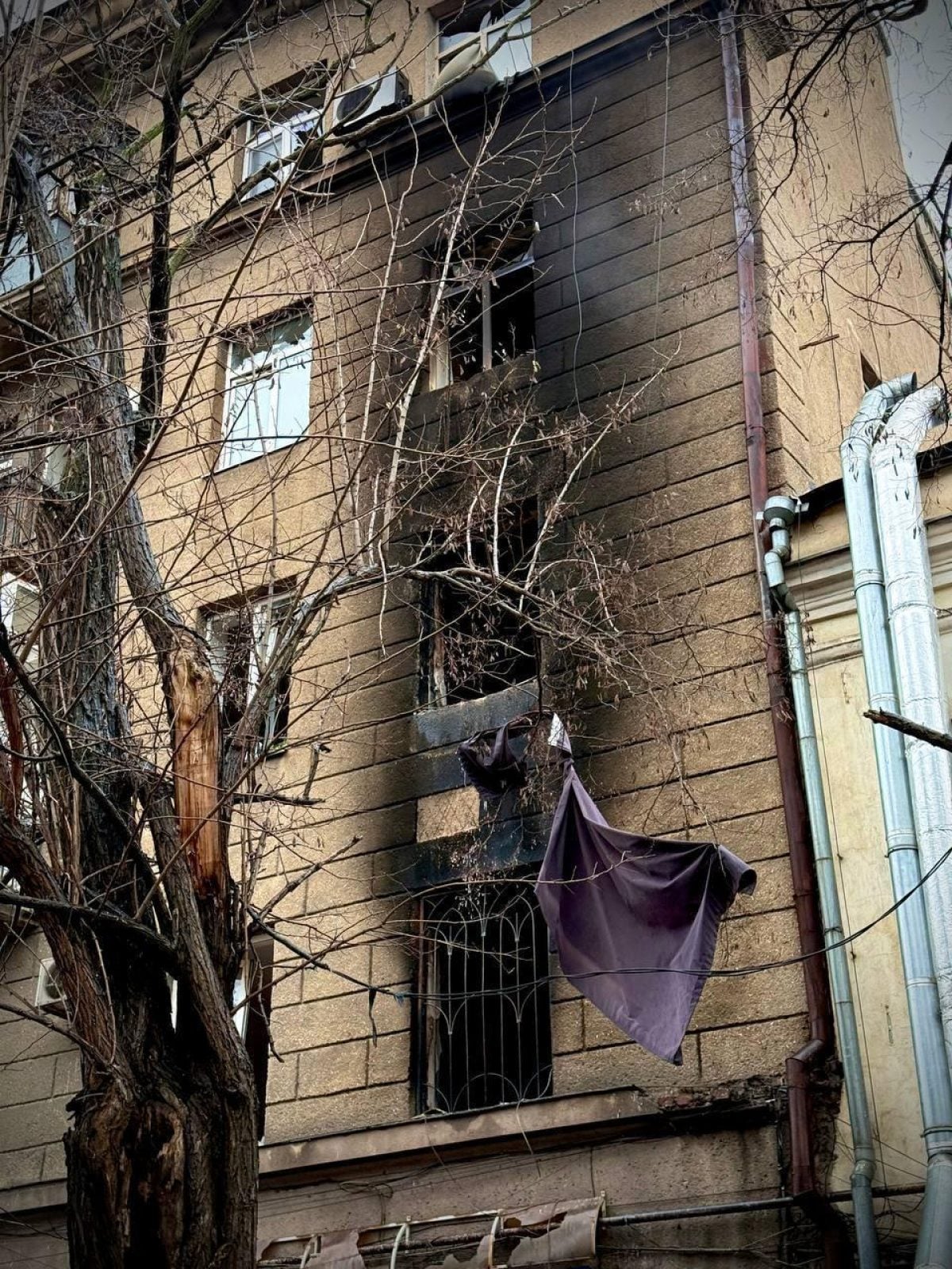 Фото Наслідки удару по Одесі 27 січня 2026