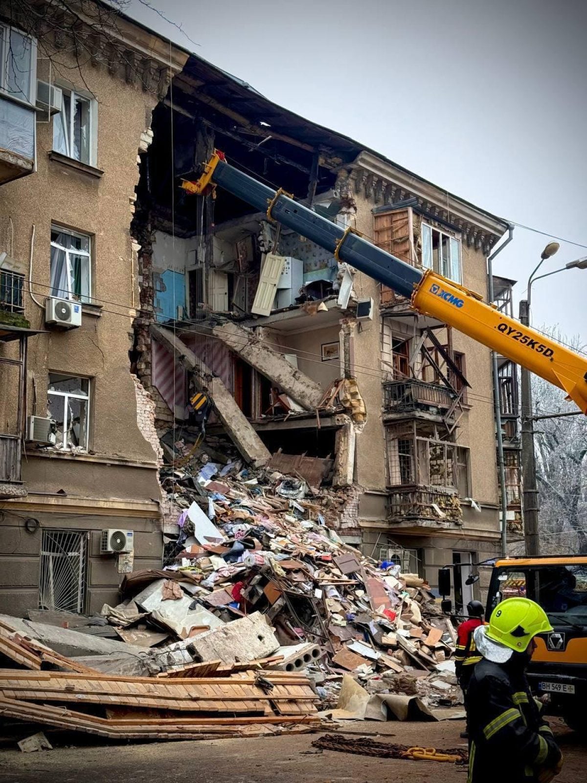 Фото Наслідки удару по Одесі 27 січня 2026